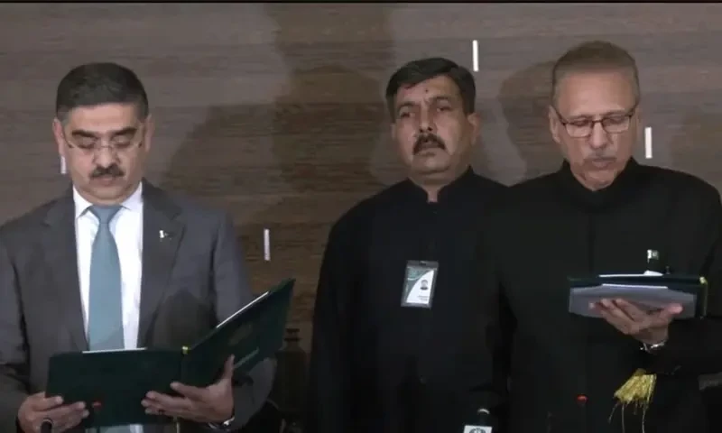 Anwaarul Kakar sworn in as 8th caretaker prime minister of Pakistan