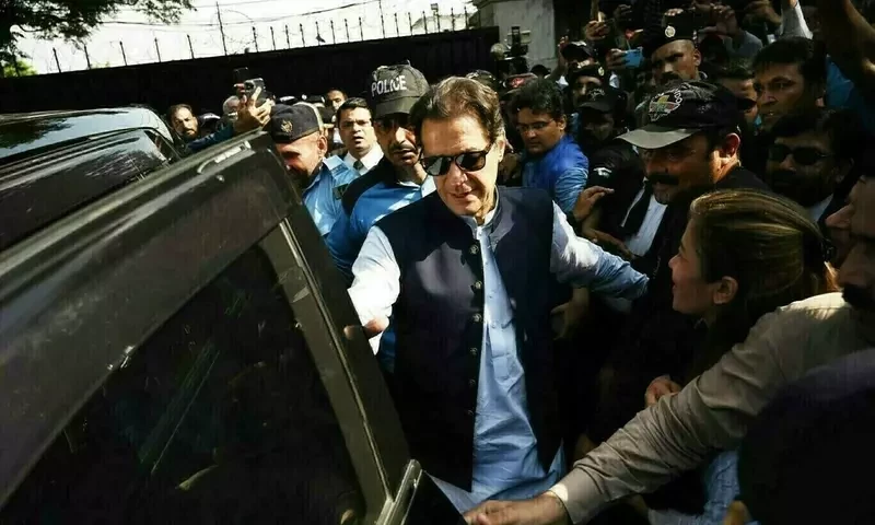 PTI chief Imran Khan&rsquo;s bail plea rejected in three cases