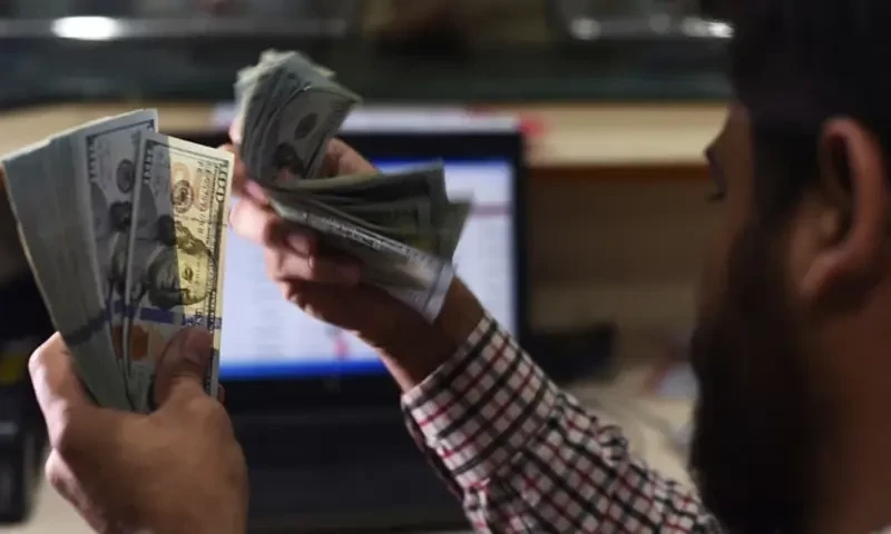 Dollar goes up against rupee in interbank
