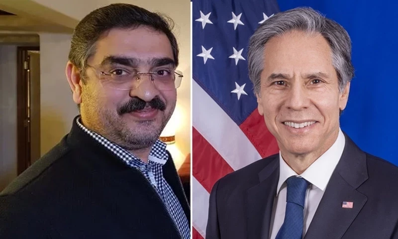 US Secretary of State Blinken congratulates interim PM Kakar on taking charge