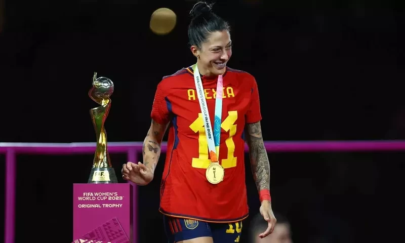 Spain&rsquo;s Hermoso defends kiss from football federation president at Women&rsquo;s World Cup