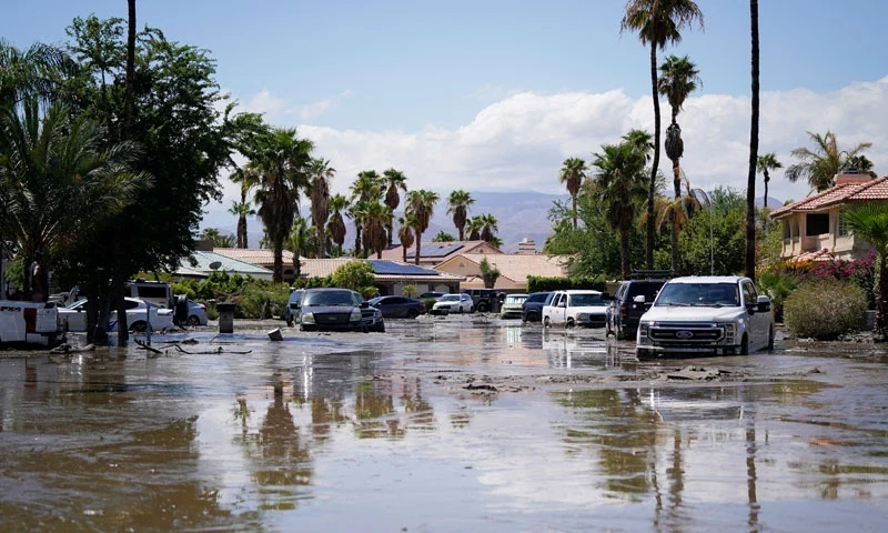 Storm Hilary moves north after drenching Southern California, Southwest