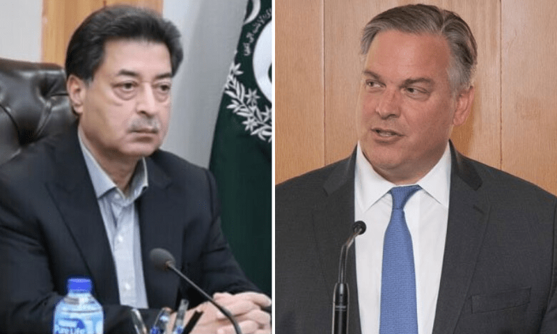 US envoy meets ECP chief before key meeting on election date