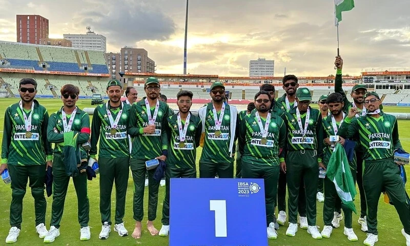Pakistan&rsquo;s blind cricket team wins gold medal after defeating India in final
