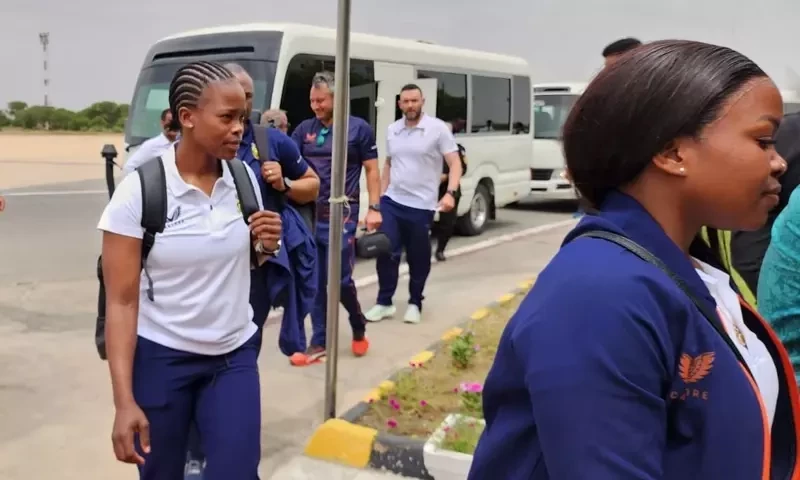 South African women&rsquo;s team lands in Pakistan for T20I, ODI series