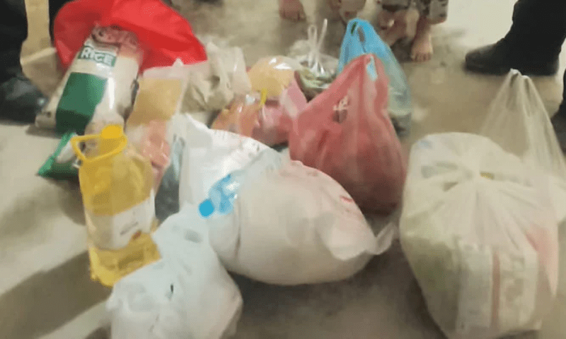 Islamabad police delivers rations after family calls 15