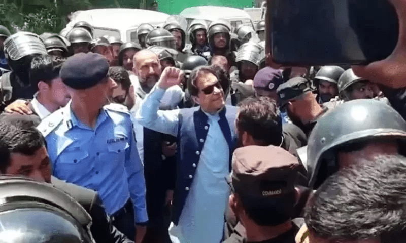 Court suspends Imran Khan&rsquo;s three year jail term, orders release