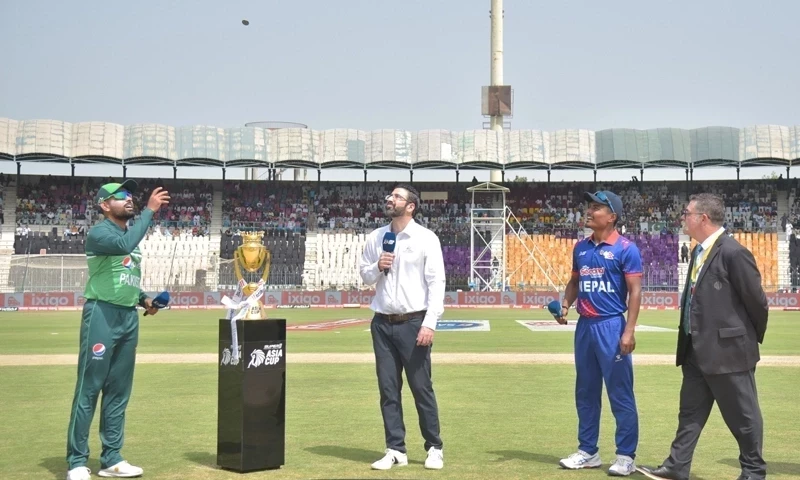 Pakistan thrash Nepal by 238 runs in Asia Cup opener
