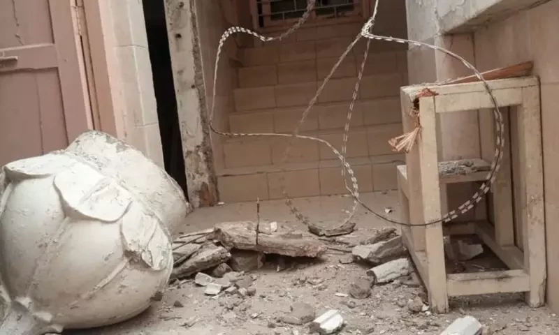 Three suspects arrested after Ahmadiyya place of worship vandalised in Karachi&rsquo;s Saddar