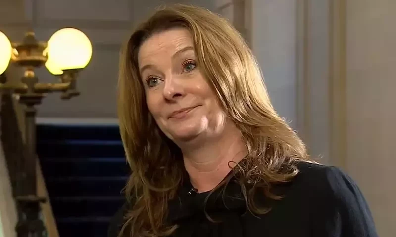 UK&rsquo;s education secretary recorded on camera abusing her critics