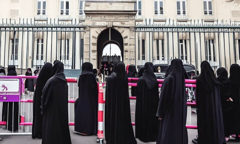 French schools refuse dozens of girls wearing Muslim dress