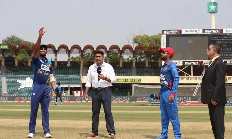 Asia Cup: Sri Lanka to bat first after winning toss