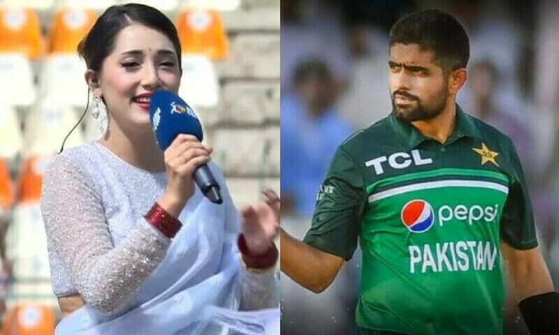 Nepali Singer becomes a fan of Babar Azam