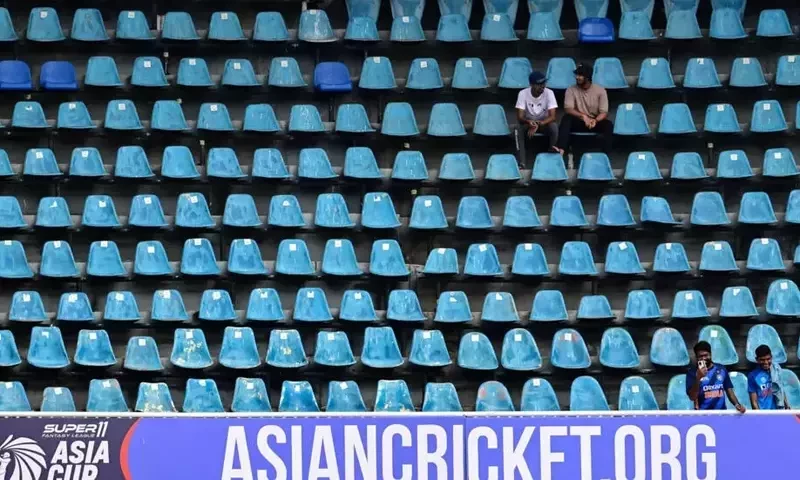 Sri Lanka slashes Asia Cup ticket prices to fill empty stadiums
