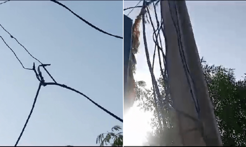 Police caught stealing electricity in Punjab&rsquo;s Jehanian