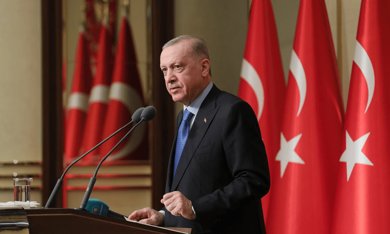 Erdogan says no economic corridor can work without Turkey