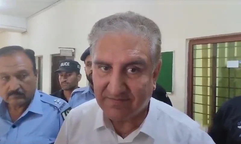 Shah Mahmood says he is being kept next to death chamber