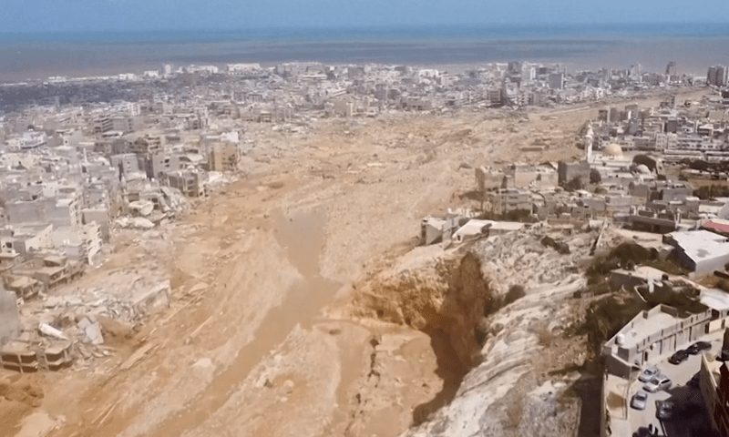 Desperate relatives search for survivors after catastrophic Libya flood kills thousands