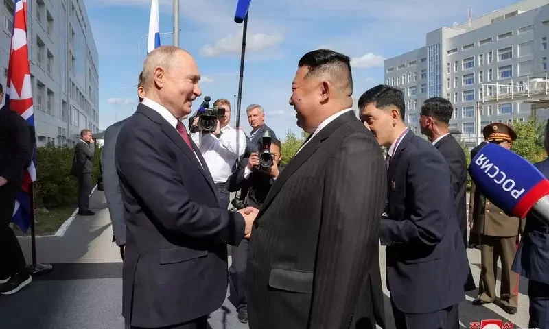 Putin accepts Kim&rsquo;s invitation to visit North Korea
