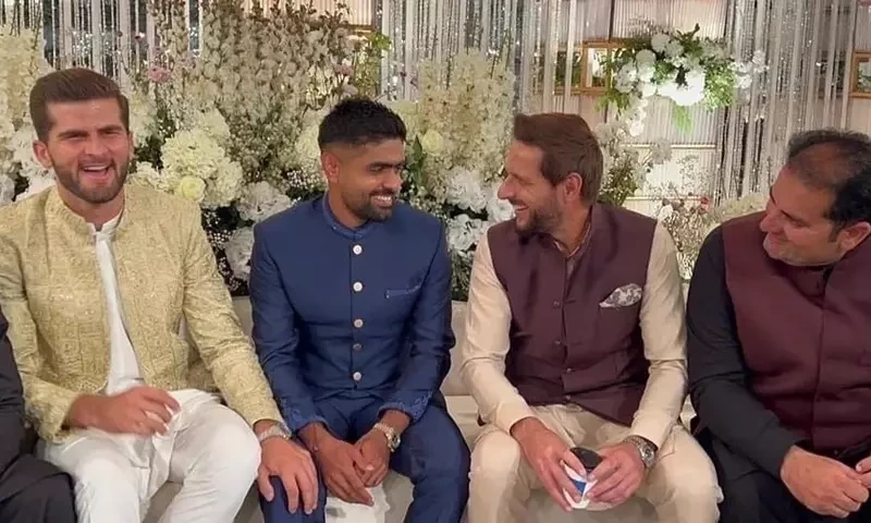 Cricketer Shaheen weds Shahid Afridi&rsquo;s daughter Ansha in Karachi