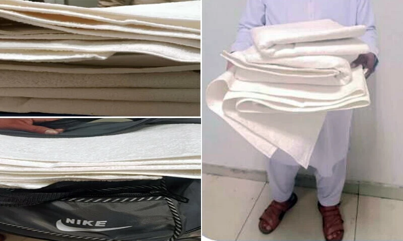 ASF arrest suspect for smuggling heroin-soaked Ihram at Islamabad Airport