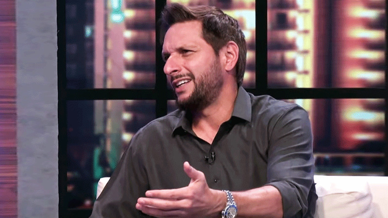 Shahid Afridi unhappy about people filming him secretly