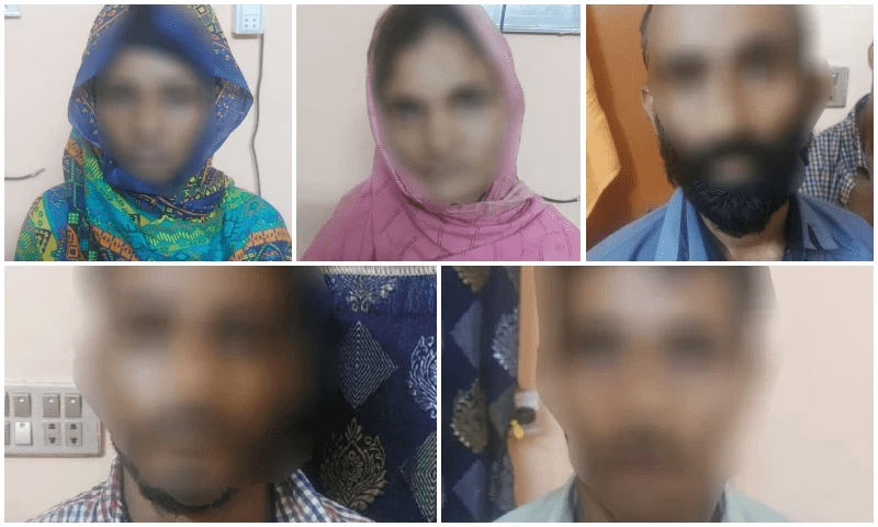 Police arrest drug peddling group including two women