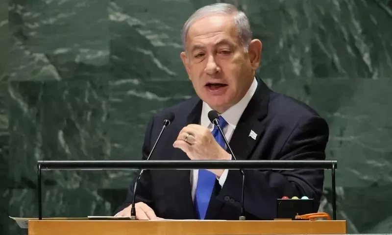 Israel on &lsquo;cusp&rsquo; of Saudi ties, Netanyahu tells UN