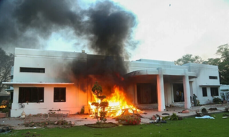 Court rejects bail pleas of 55 suspects in Jinnah House attack case