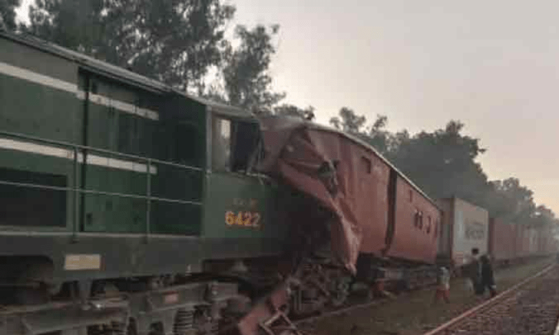 Train crashes into freight carriage, multiple injured