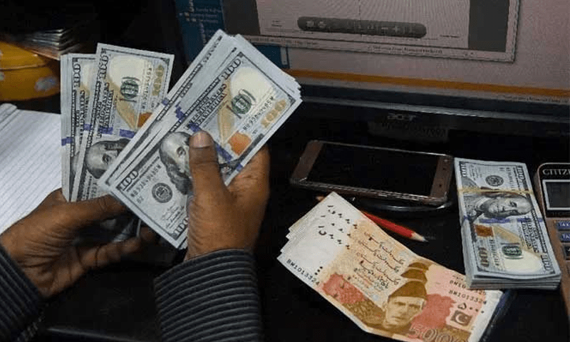 Dollar falls against rupee in interbank