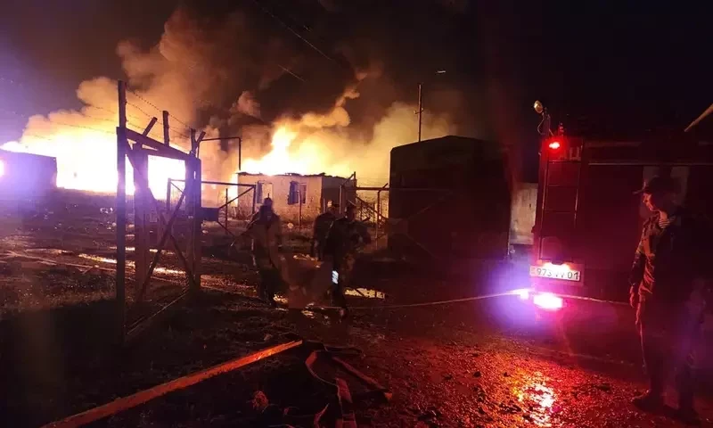 Thousands flee Karabakh as fuel depot blast kills 20