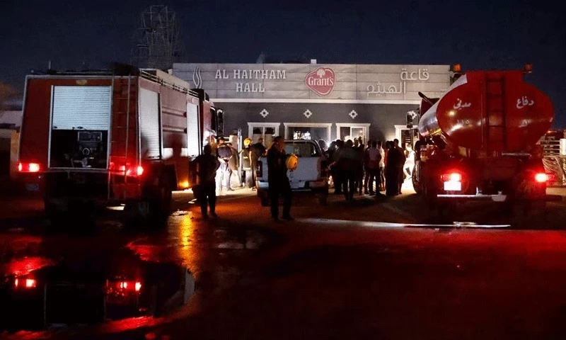 More than 100 dead, 150 injured in Iraq wedding inferno