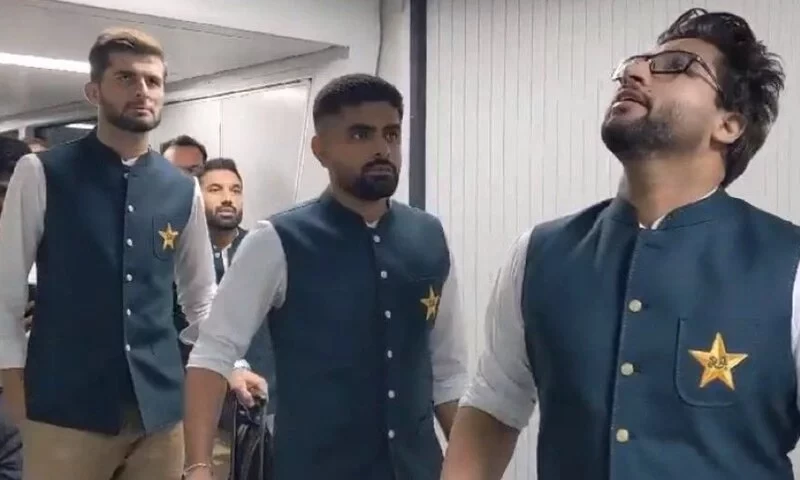 Pakistan cricket team arrives in India for ODI World Cup