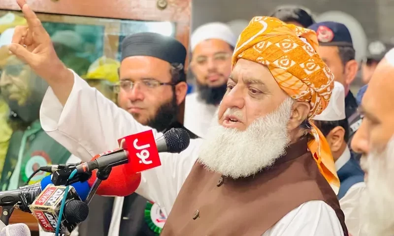PTI should not be in politics, says JU-F chief Fazl