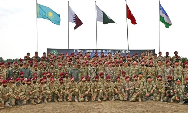 Pak Army multinational exercise concludes in Barotha