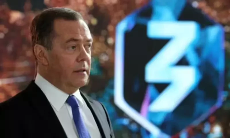 Russia&rsquo;s Medvedev says British troops in Ukraine could be legitimate targets