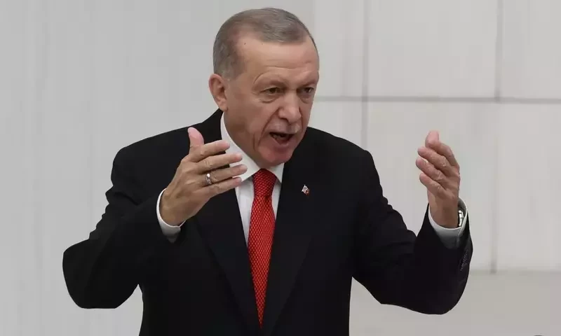 Erdogan says &lsquo;terrorists&rsquo; will never achieve aims after Turkey attack