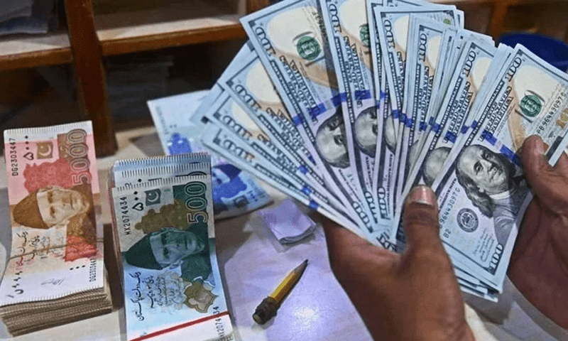 Dollar falls against rupee in interbank market