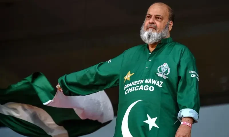 Standing out in the crowd &ndash; a Pakistan fan at India&rsquo;s World Cup