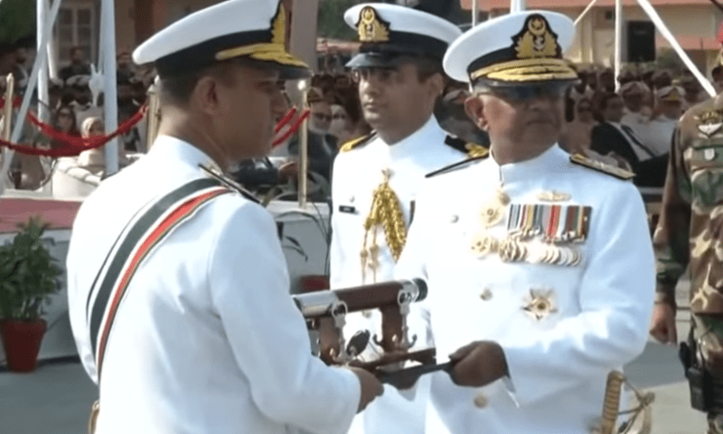 Admiral Naveed Ashraf takes charge as Chief of Naval Staff