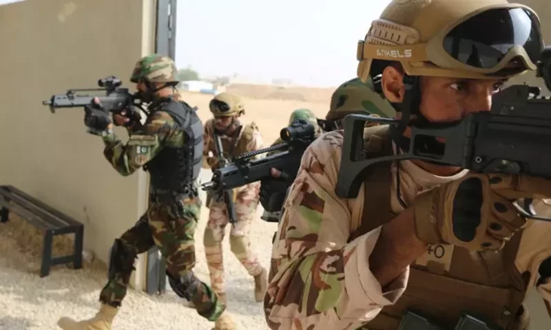 Two terrorists killed in Kech gun battle: ISPR