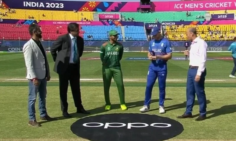 World Cup 2023: Bangladesh opt to bowl after winning toss
