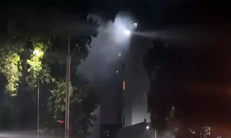 No record damaged in FO building fire, says spokesperson