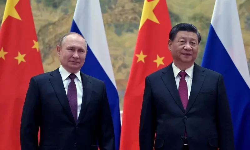 Putin in China to meet &lsquo;dear friend&rsquo; Xi