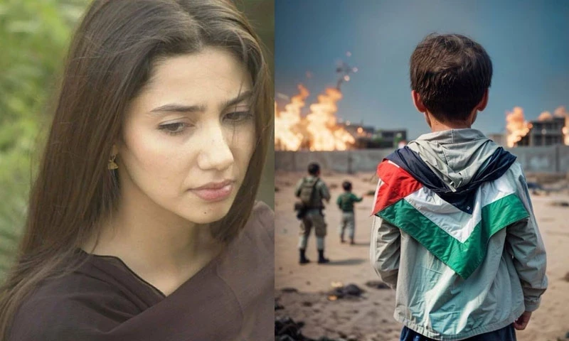 Mahira expresses solidarity with Palestinian children amid war