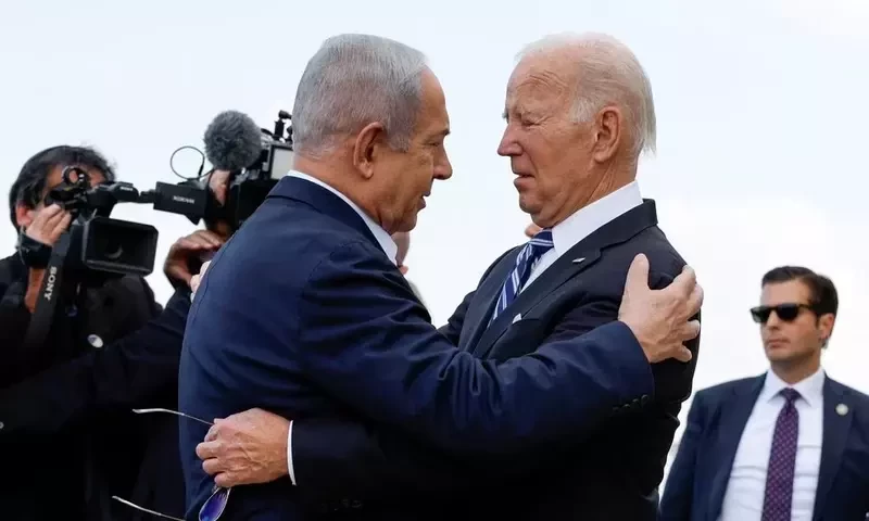 Biden absolves Israel of Gaza hospital strike