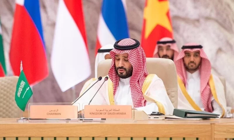 Saudi crown prince calls for establishment of Palestinian state on 1967 borders