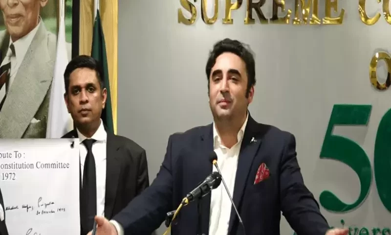 PPP chief Bilawal demands immediate elections in country