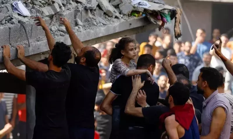 UN says no aid trucks entered Gaza on Tuesday